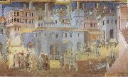 Ambrogio Lorenzetti Life in the City china oil painting artist